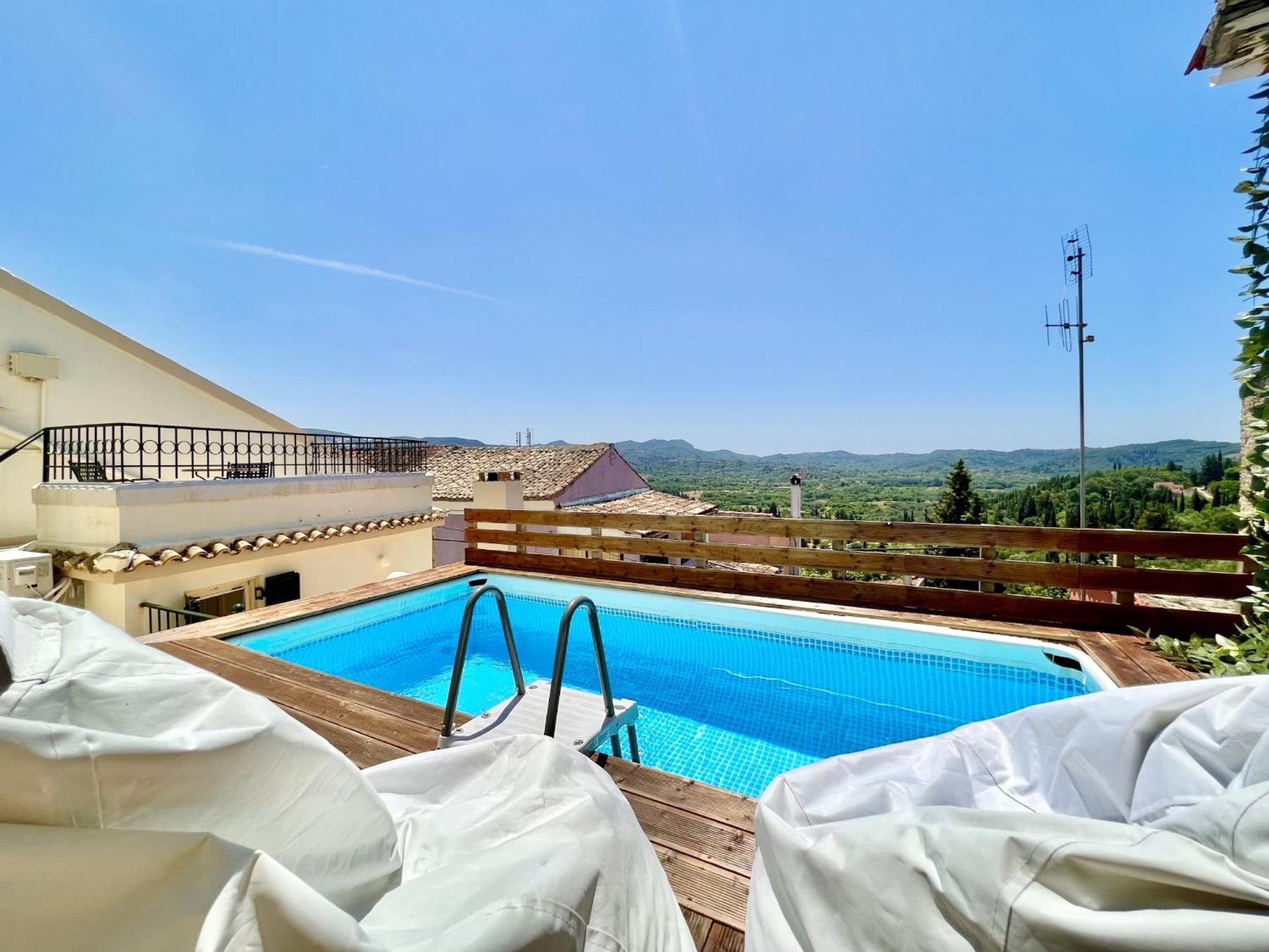 Casa Dolce With Private Plunge Pool By Dadovillas Agrafoi Exterior foto